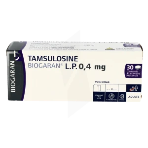 Tamsulosine Biogaran Lp 0,4 Mg, Comprimé à Libération Prolongée