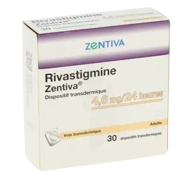 Rivastigmine Zentiva 4,6 Mg/24 Heures, Dispositif Transdermique à Bordeaux