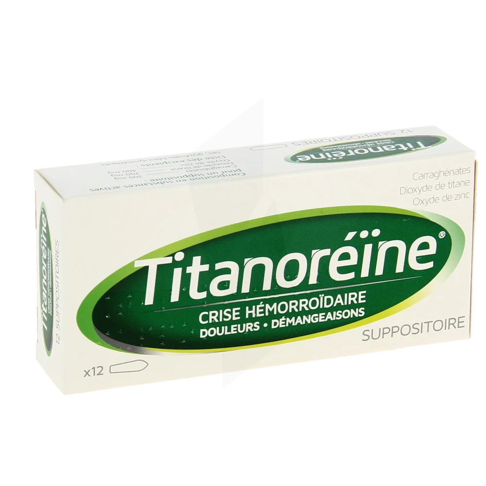 Titanoreine Suppositoires B/12