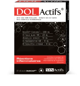 Synactifs Dolactifs Gélules Duocaps B/15