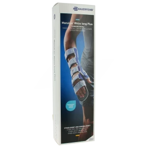 Manuloc Rhizo L+ Orthèse Poignet-pouce Stabilisatrice Titane Droite T2