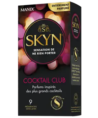 Manix Skyn Cocktail Préservatif B/9 à Angers