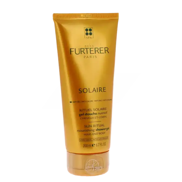 René Furterer Solaires Gel Douche Nutritif Tube De 200 Ml