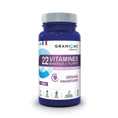 Acheter GRANIONS 22 VITAMINES CPR PILULIER/90 à RUMILLY