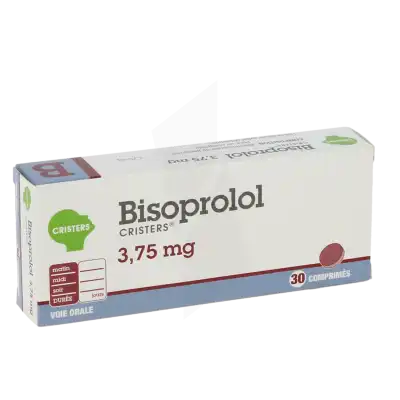 Bisoprolol Cristers 3,75 Mg, Comprimé à LA TREMBLADE