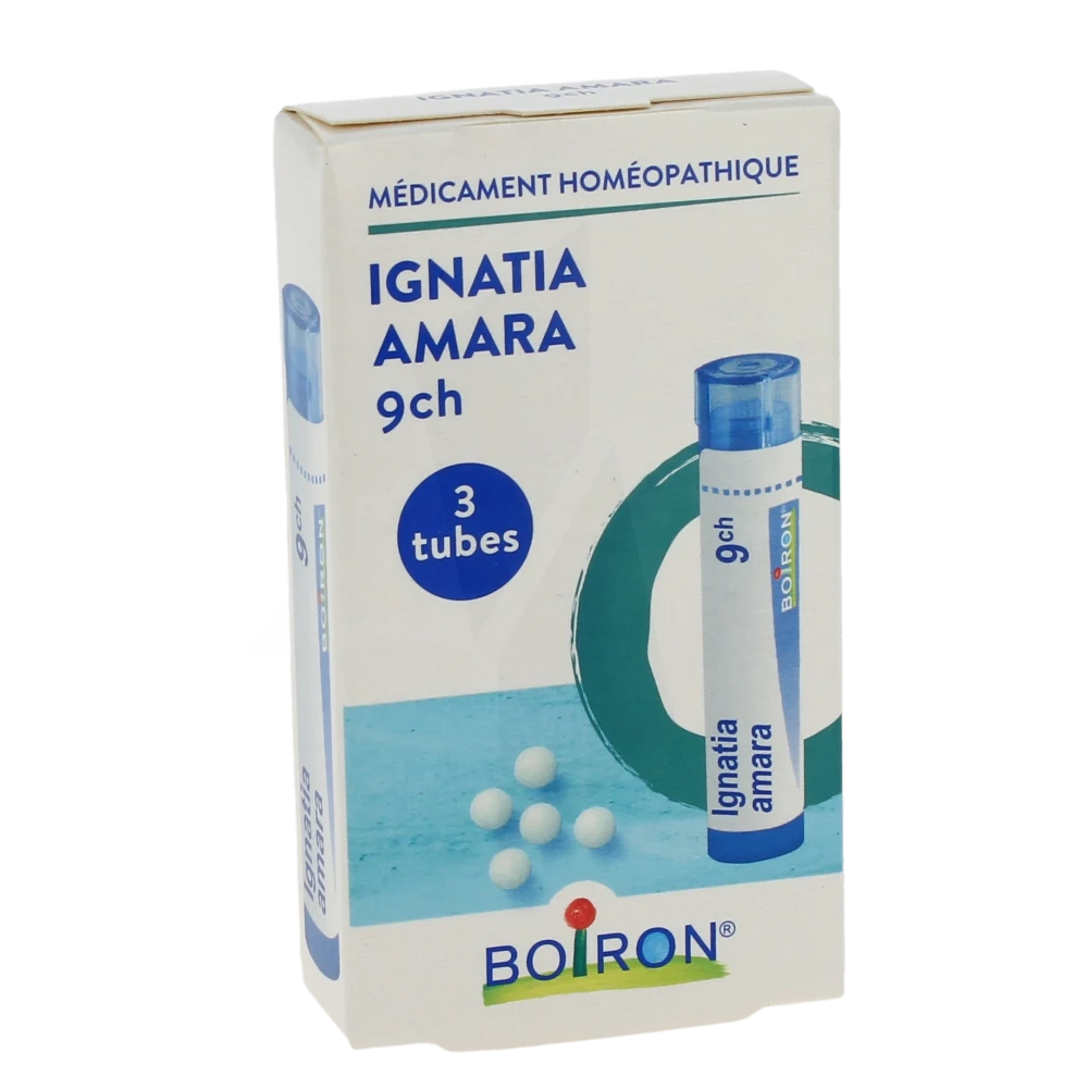 Boiron Ignatia Amara 9ch Granules 3 Tubes De 4 G