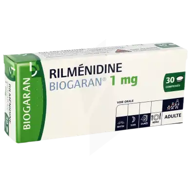 Rilmenidine Biogaran 1 Mg, Comprimé à ROMORANTIN-LANTHENAY