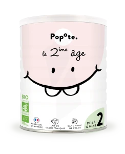 Popote Lait Infantile 2ème âge Bio 400g