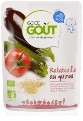 Good Gout Plats Ratatouille Au Quinoa  Bio Des 6 Mois 190 G à TOULON