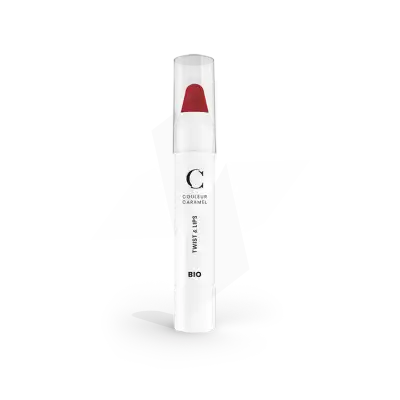 Couleur Caramel Twist & Lips N°405 Rouge Mat 3g à VALENCE