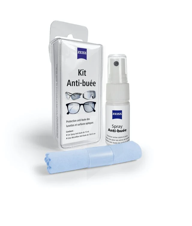 Pharmacie de Saint Pantaleon - Parapharmacie Zeiss Kit Spray Antibuée  Fl/15ml + Tissu Microfibres - SAINT PANTALEON DE LARCHE