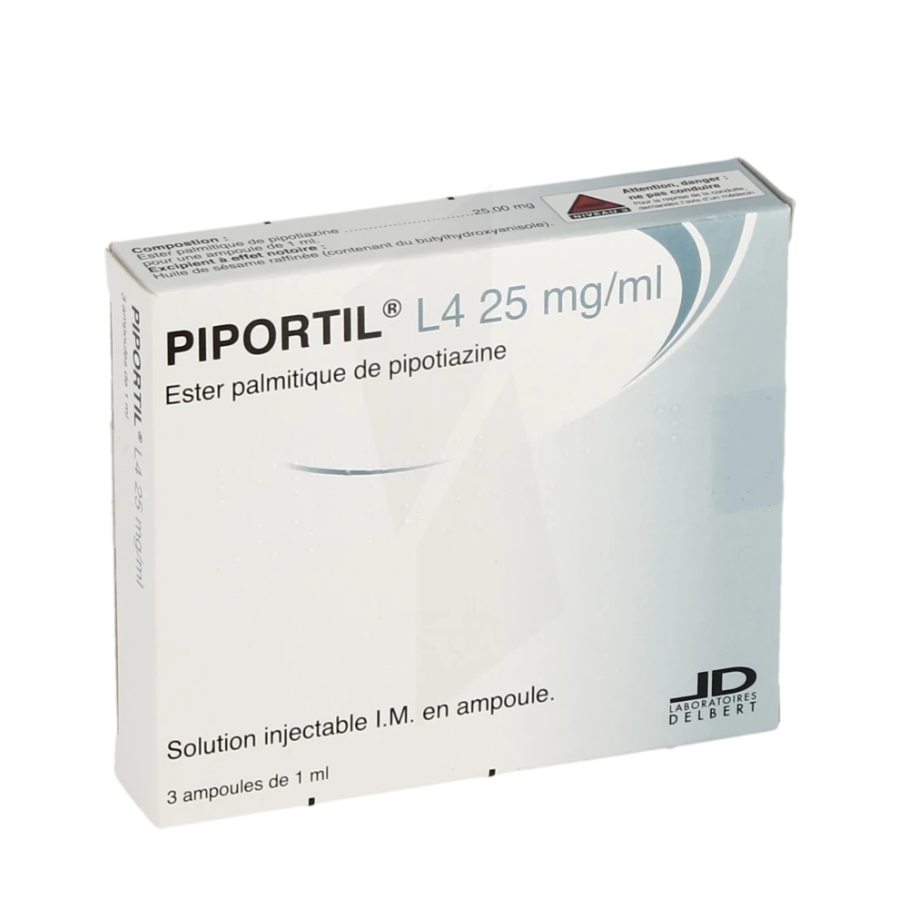 Piportil L4 25 Mg/ml, Solution Injectable En Ampoule (i.m.)