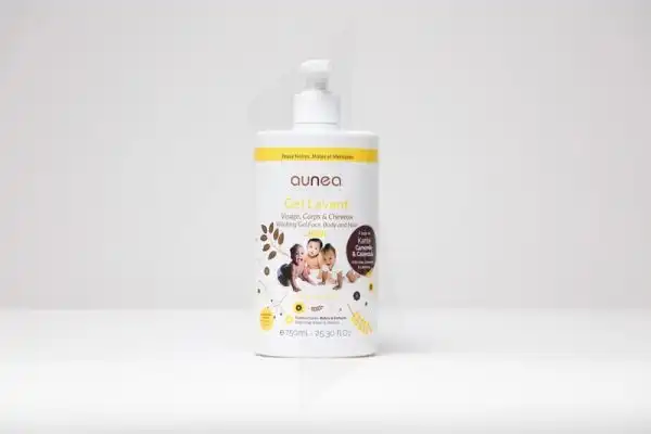 Aunea Bébé Gel Lavant Visage Et Corps Fl Pompe/750ml