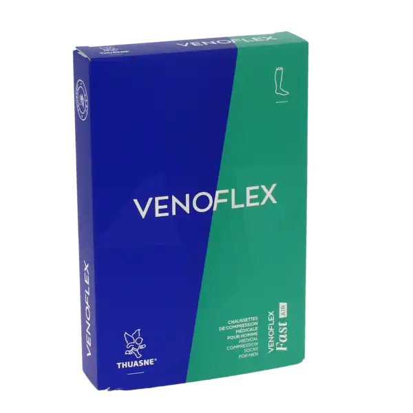 Venoflex Fast'air 2 Chaussette Homme Noir T2n