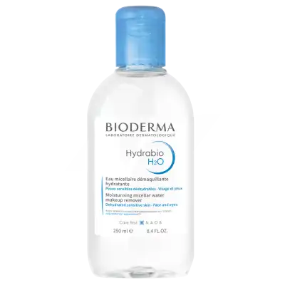 Bioderma Hydrabio H2o Eau Micellaire Nettoyante Démaquillante Hydratante 250ml à BIGANOS
