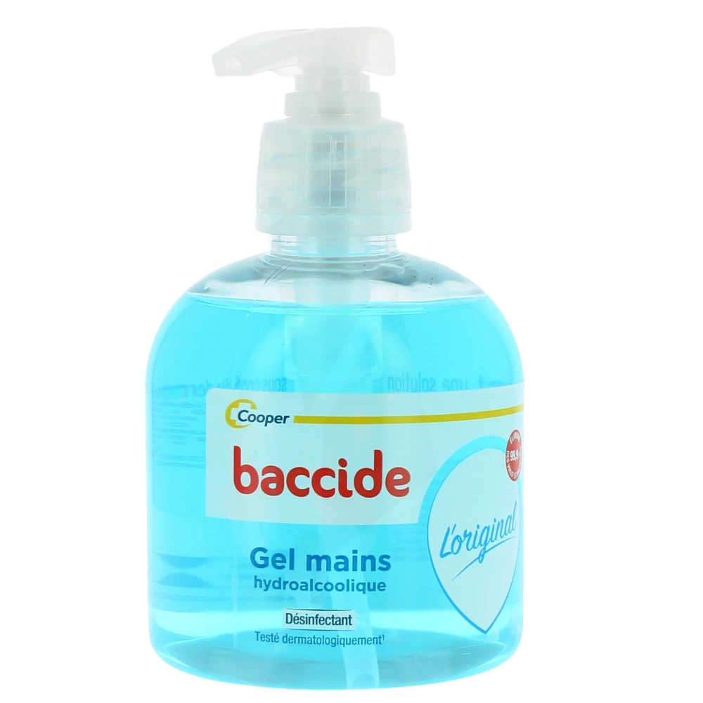 Baccide Gel Mains Désinfectant Sans Rinçage 300 Ml