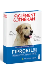 Fiprokil 268 Mg Spot-on Fipronil Grands Chiens, Solution Pour Spot-on