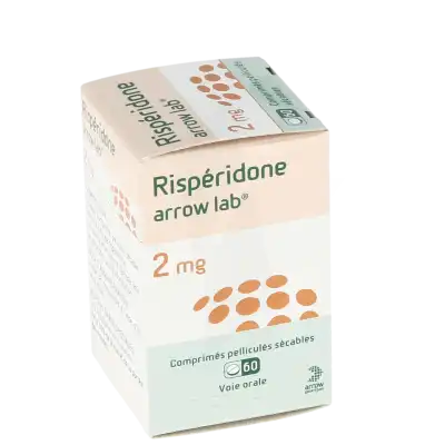 Risperidone Arrow Lab 2 Mg, Comprimé Pelliculé Sécable à Casteljaloux