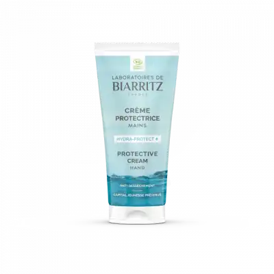 Laboratoires De Biarritz Hydra-protect+ Crème Protectrice Mains Bio Fl/50ml à Toulouse