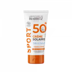 Laboratoires De Biarritz Sport By Algamaris Spf50+ Crème Solaire Bébé & Enfant Bio T/50ml à VITROLLES