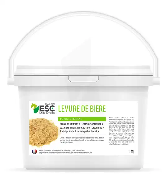 Esc Laboratoire Levure De Bière Seau 1kg