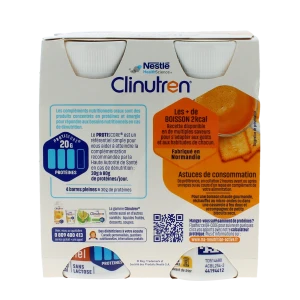 Clinutren Boiss 2kcal Nutrim Caram 4 Bouteilles De 200 Ml