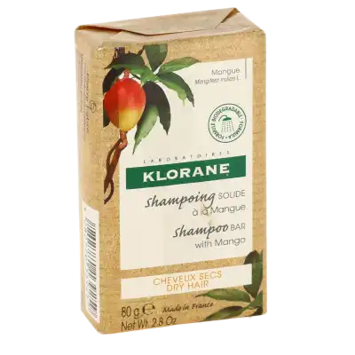 Klorane Capillaire Shampooing Solide Nutrition Mangue B/80g à TOULOUSE