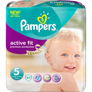 Pampers Couches Active Fit Taille 5 11-25 Kg X 20