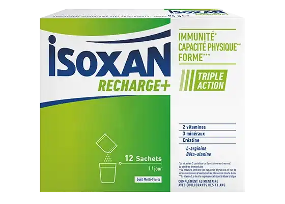 Isoxan Recharge+ Poudre 12 Sachets