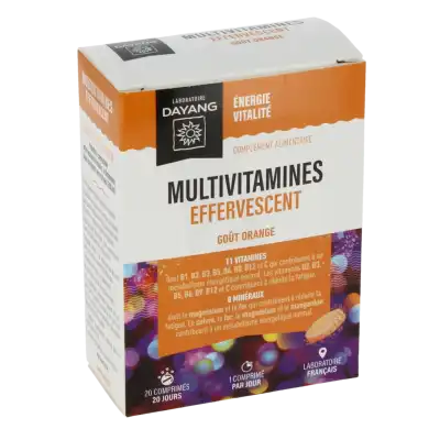 Multivitamines Effervescent (20) à Abbeville