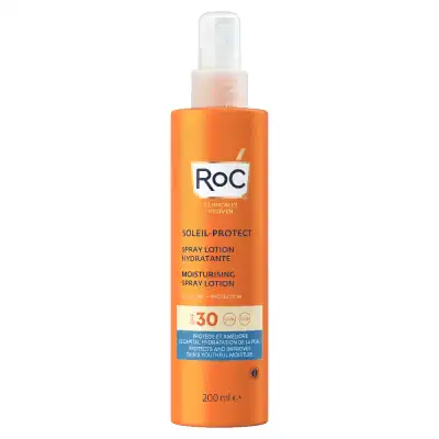 Roc Soleil Protect Lait Corps Spray Hydratant Spf30+ 200ml à NEUILLY SUR MARNE