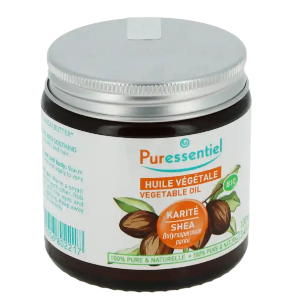 Puressentiel Huile Végétale Bio Karité Pot/100ml