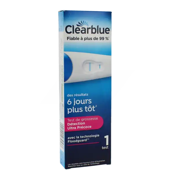Clearblue Early Test De Grossesse Détection Précoce B/1