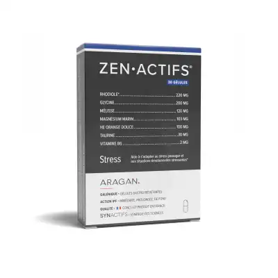 Aragan Synactifs Zenactifs Gélules B/30 à Forbach