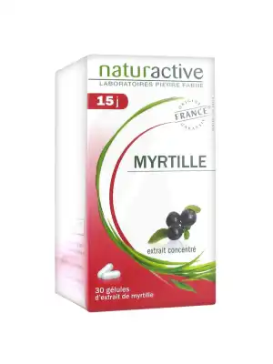 Naturactive Gelule Myrtille, Bt 30 à VILLENAVE D'ORNON