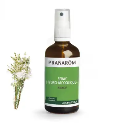Pranarôm Aromaforce Spray Hydro-alcoolique+ Fl/100ml à Pessac