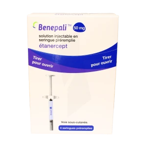 Benepali 50 Mg, Solution Injectable En Seringue Préremplie