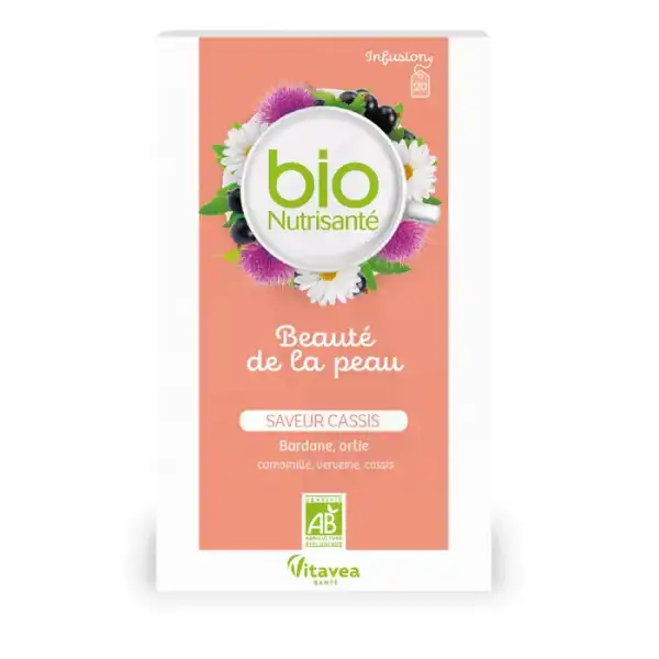 Nutrisante Infusions Bio Tis Beauté De La Peau 20sach