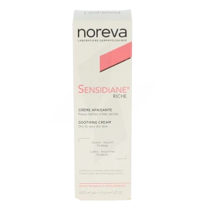 Noreva Sensidiane Crème Apaisante Riche T/40ml