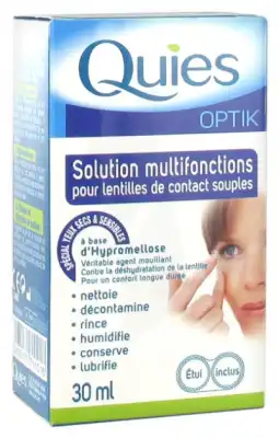 Quies Optik Solution Lentille Souple Multifonctions Fl/30ml à Annecy