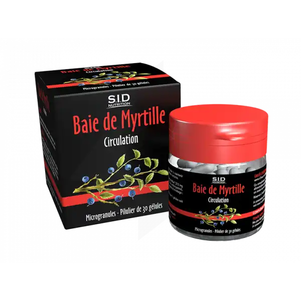 Sid Nutrition Phytoclassics Baie De Myrtille Gélules B/30