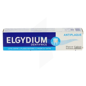 Elgydium Dentifrice Anti-plaque 75ml