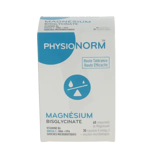 Immubio Physionorm Magnésium Comprimés + Gélules B/60+30