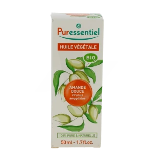 Puressentiel Huile VÉgÉtale Bio Amande Douce Fl/50ml