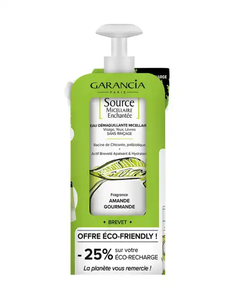 Garancia Source Micellaire Enchantée Amande + Recharge 400ml + 400ml