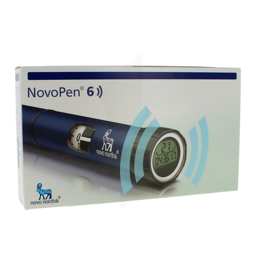 Novopen 6 Stylo Injecteur Insuline Réutilisable Blue