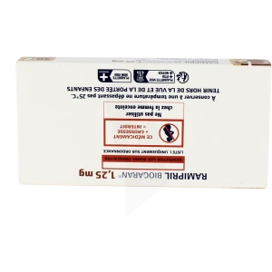 Ramipril Biogaran 1,25 Mg, Comprimé