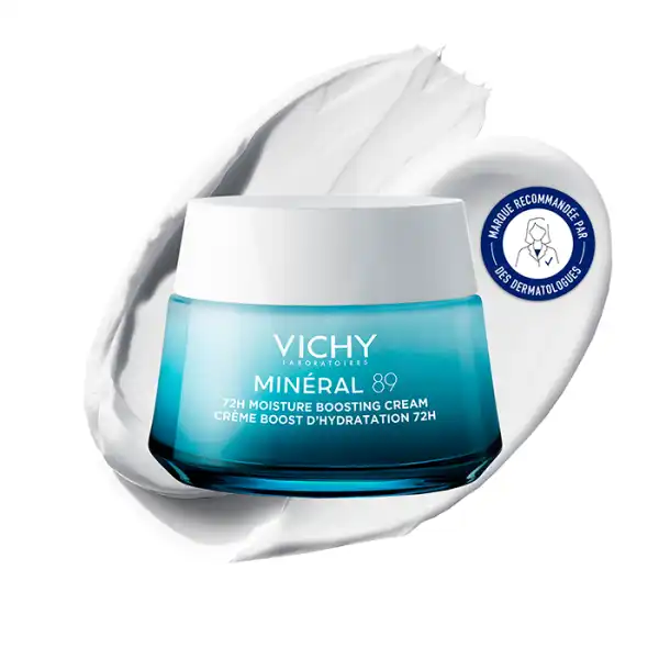 Vichy Minéral 89 Minéral 89 Crème Boost D'hydratation 72h Tous Types De Peaux Pot/50ml