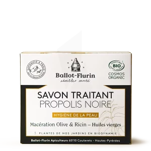 Ballot-flurin Savon Traitant Propolis Noire B/100g