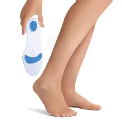 Orliman Feetpad Semelles Silicone Avec Inserts T2 Pointure 39-40 à Mathay